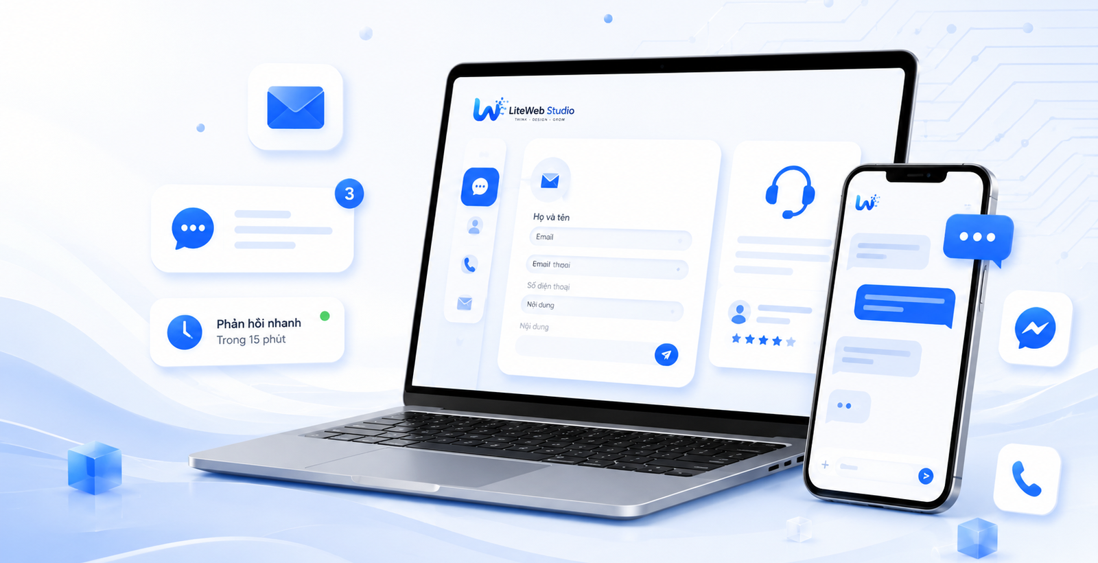 Liên hệ tư vấn website