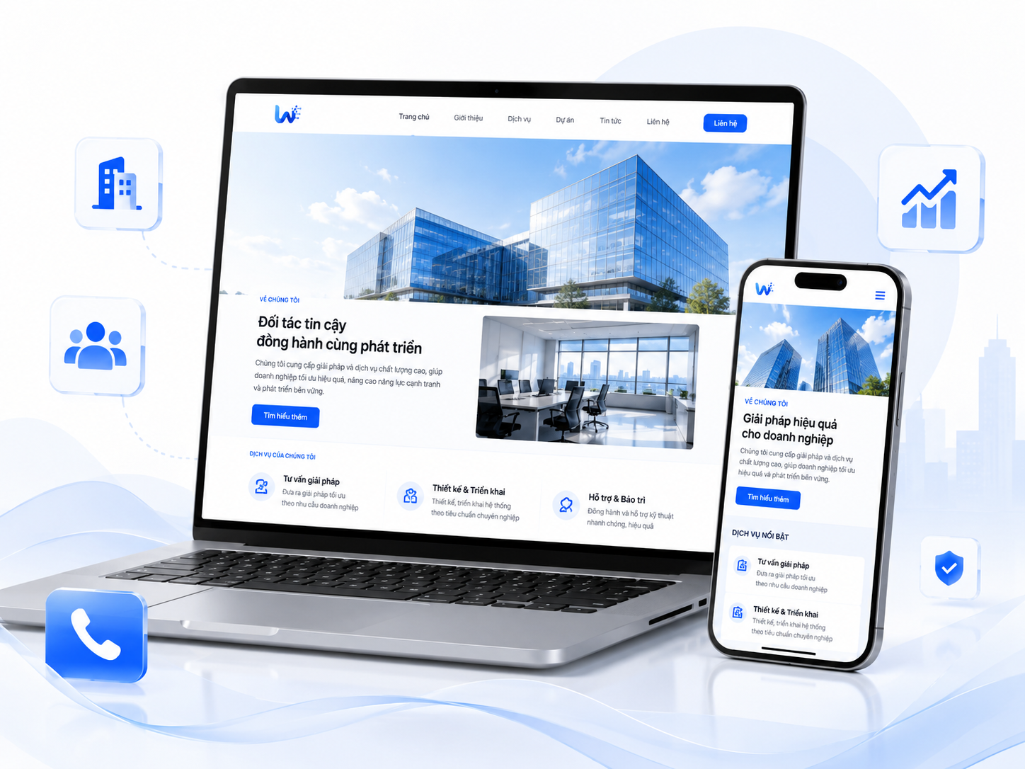 Website giới thiệu doanh nghiệp
